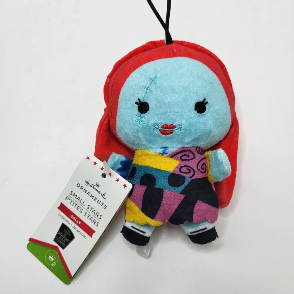 Hallmark 2022 Small Stars Plush SALLY Nightmare Before Christmas Ornament New 4
